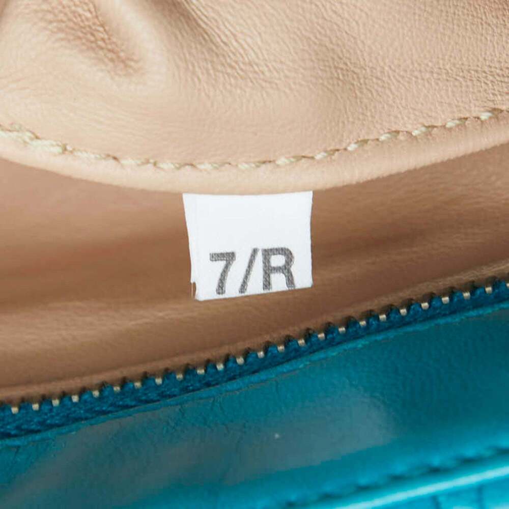 PRADA Blue Leather Shoulder Bag - Picture 10 of 11